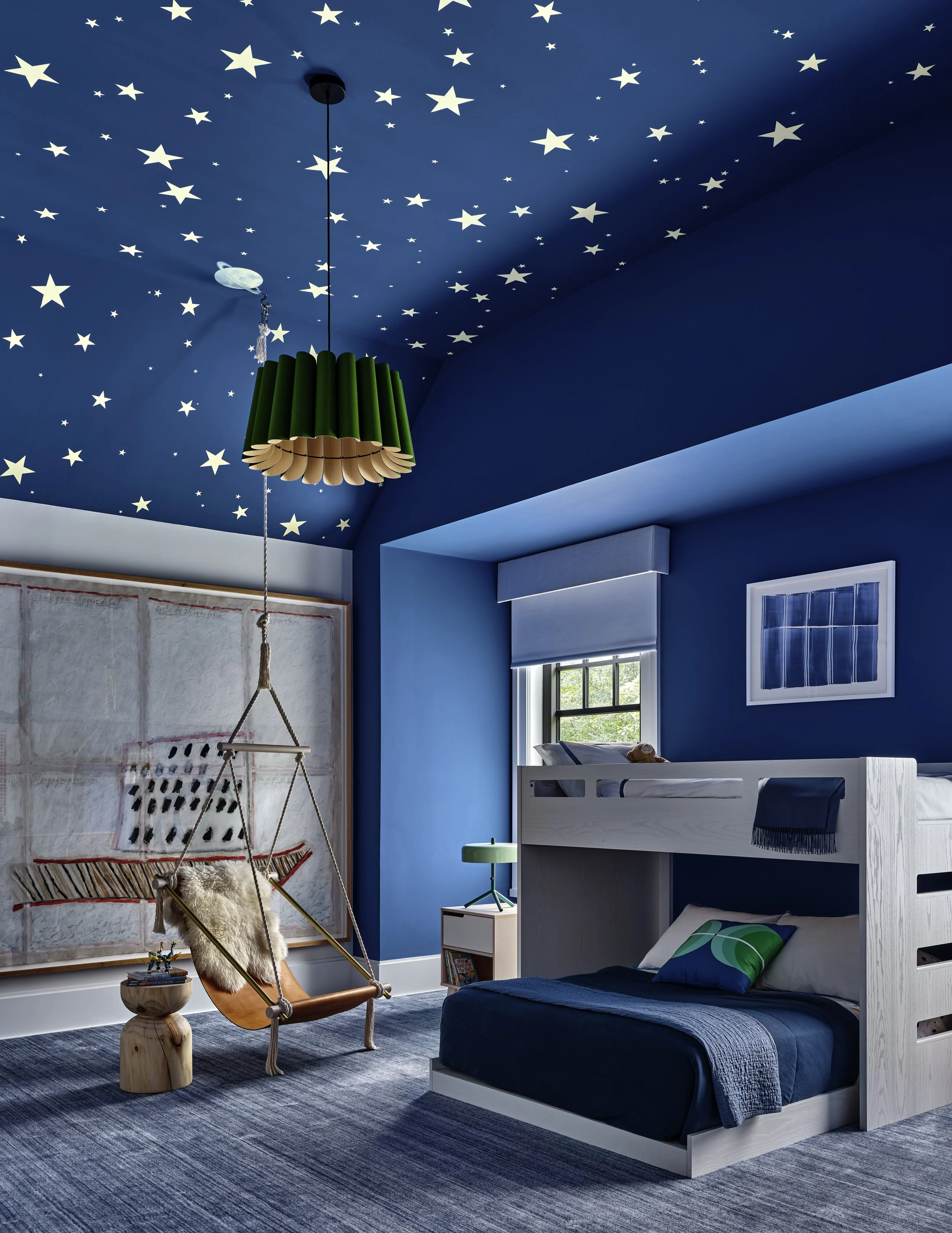 Blue Childrens Room