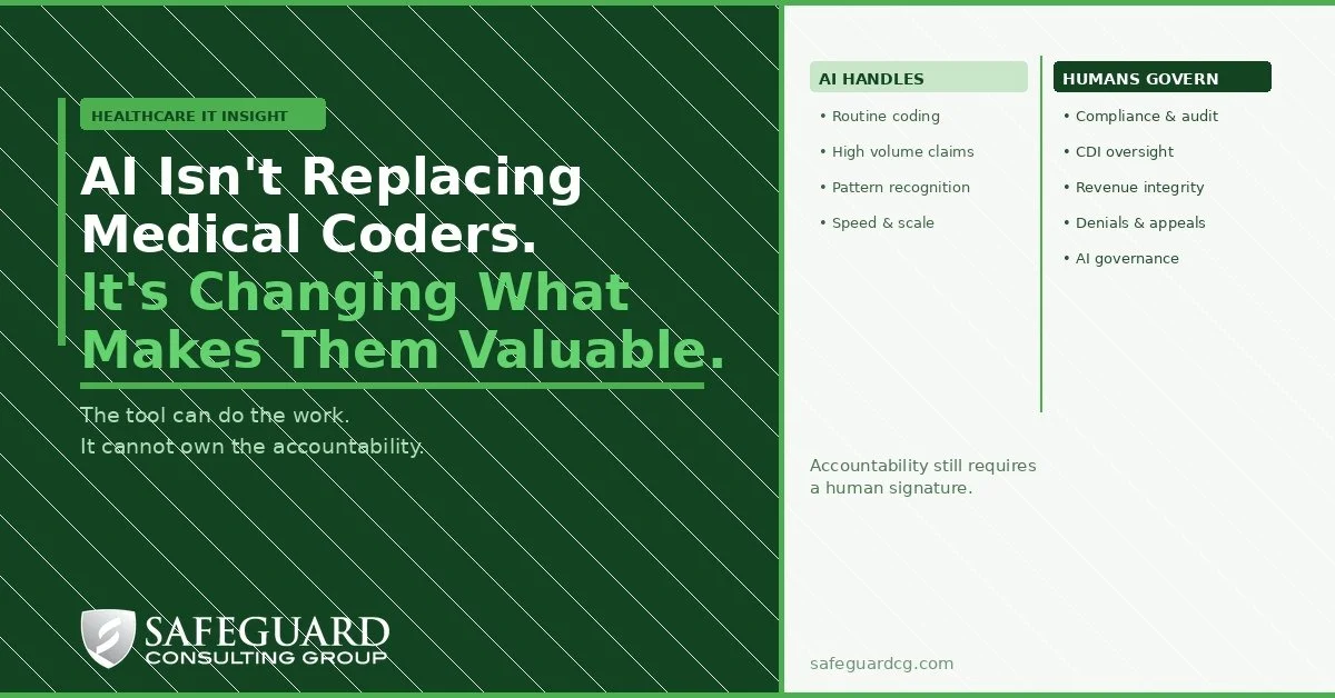 AI Isn't Replacing Medical Coders. It's Changing What Makes Them Valuable.