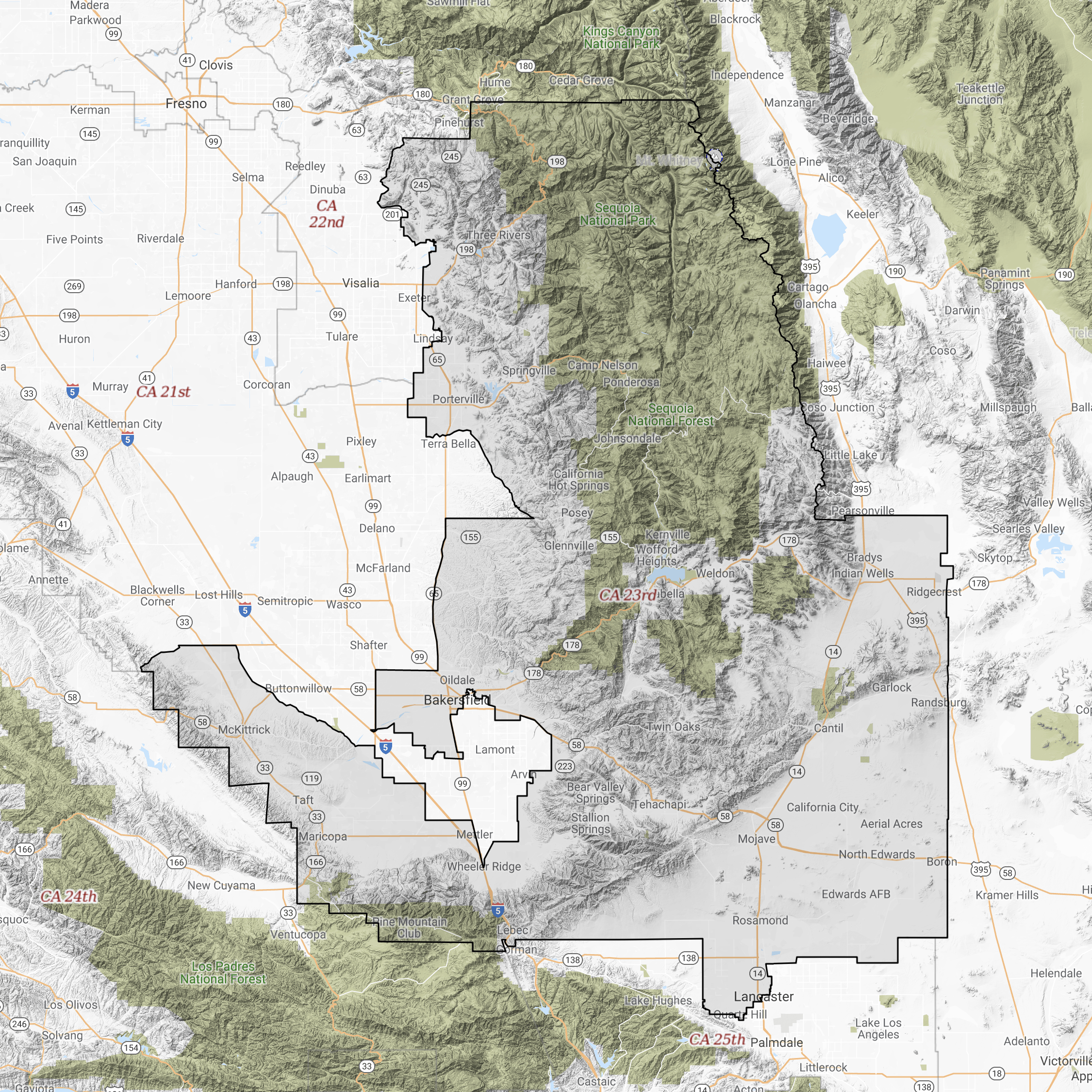 California's 23rd Congressional District More info coming soon!
