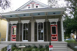 A traditional Double Shotgun House