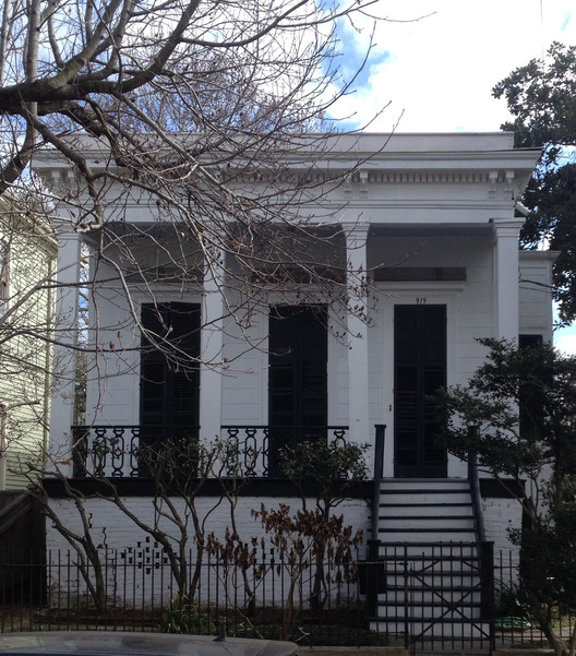An Elegant Greek Revival Shotgun