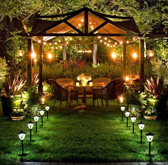 10 Gorgeous Garden Lighting Ideas, Solar Garden Lighting Ideas
