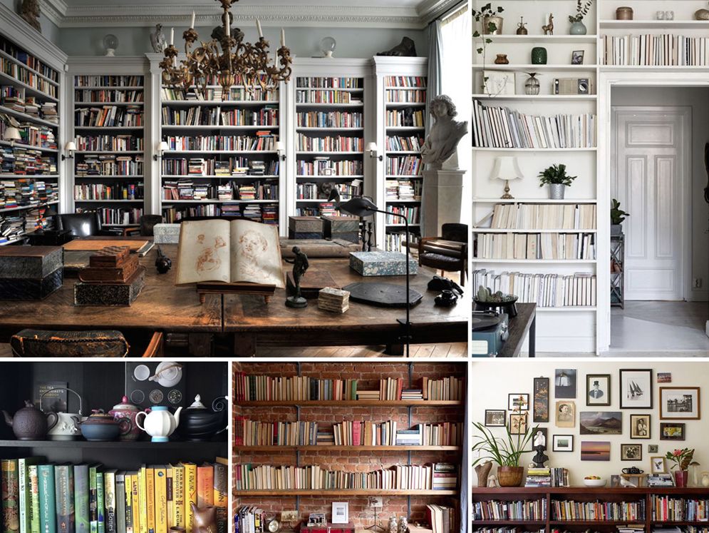 Photo credit left to right: Desire to Inspire , Coco Lapine Design , Matilda’s Bookshelf , Inside Closet , Ingrid Weir