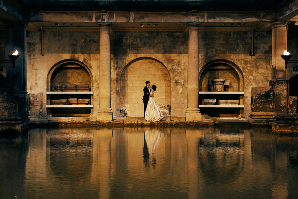 A Thing Like That Sunset Wedding Roman Baths Pump Room.jpg