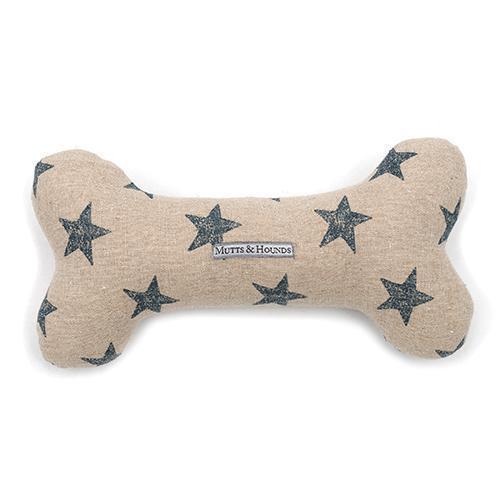 Mutts &amp; Hounds Squeaky Bone Toy: £18.00