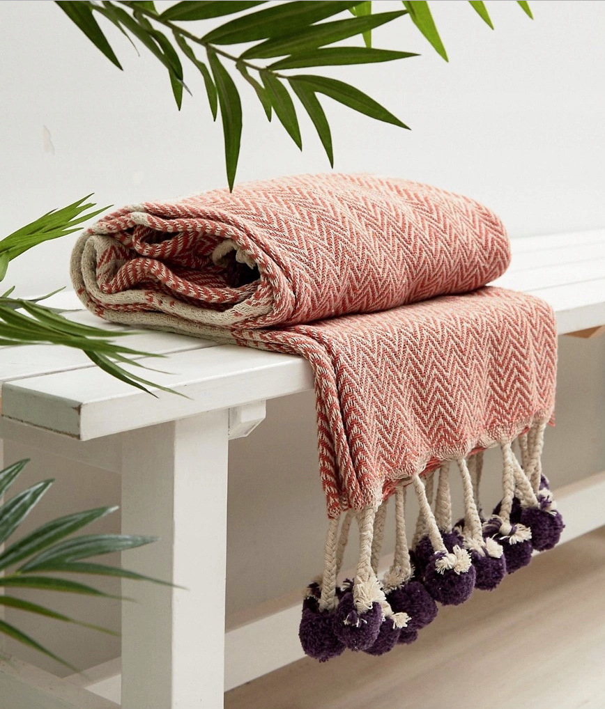 Ian Snow tassel cotton throw £22.00 