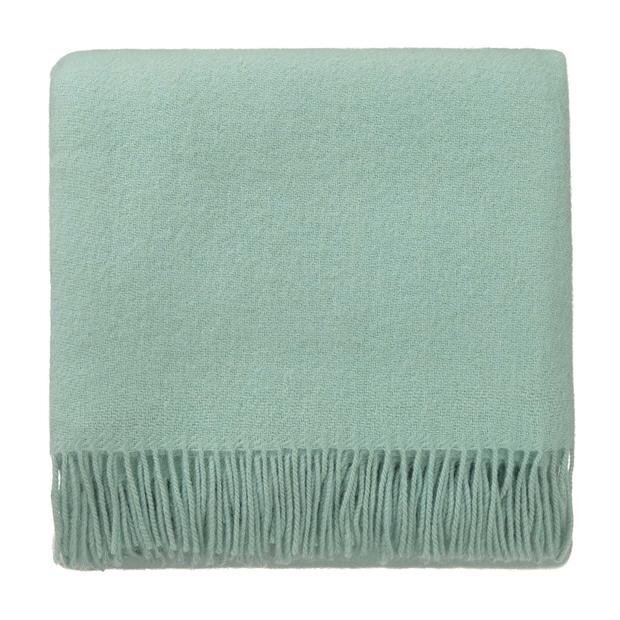 Urbanara Mint Wool Blanket £69