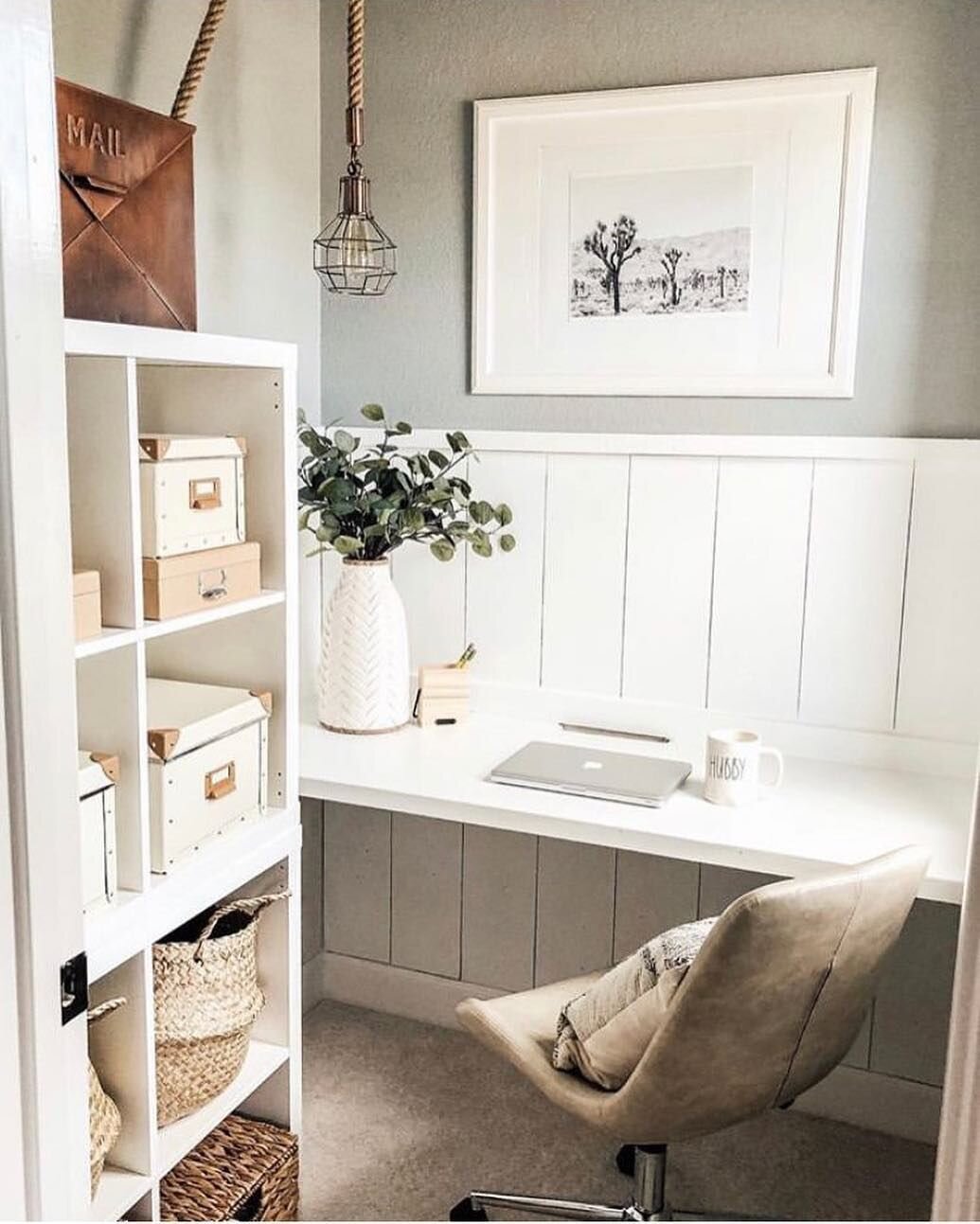 Real Simple on Instagram_ “We wouldn’t mind working at @thebloomingnest’s neat and tidy desk! #rshome”.jpeg