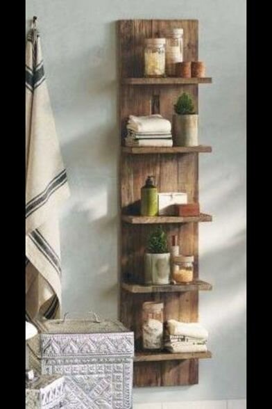 Rustic  wooden Bathroom _ Kitchen shelving unit.jpeg