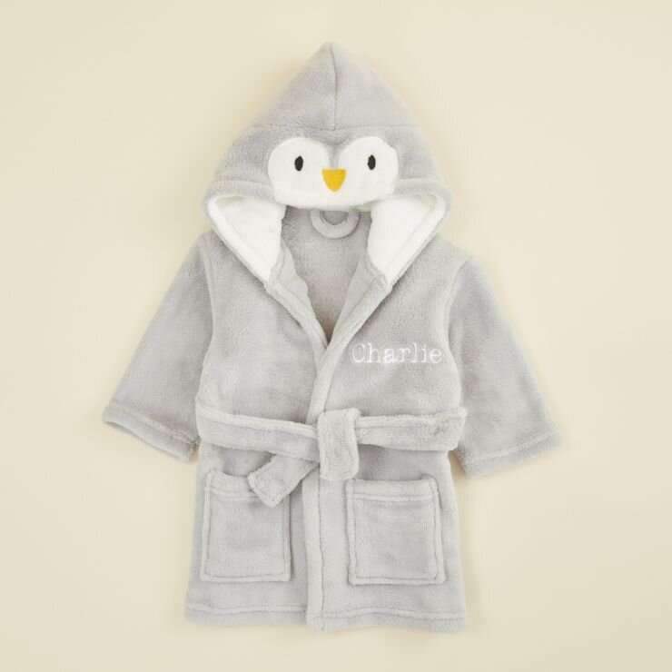 My First Years Grey Penguin Robe £34.00