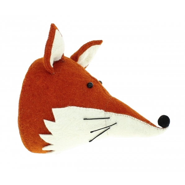 Nubie Mini Felt Fox Head £30.00