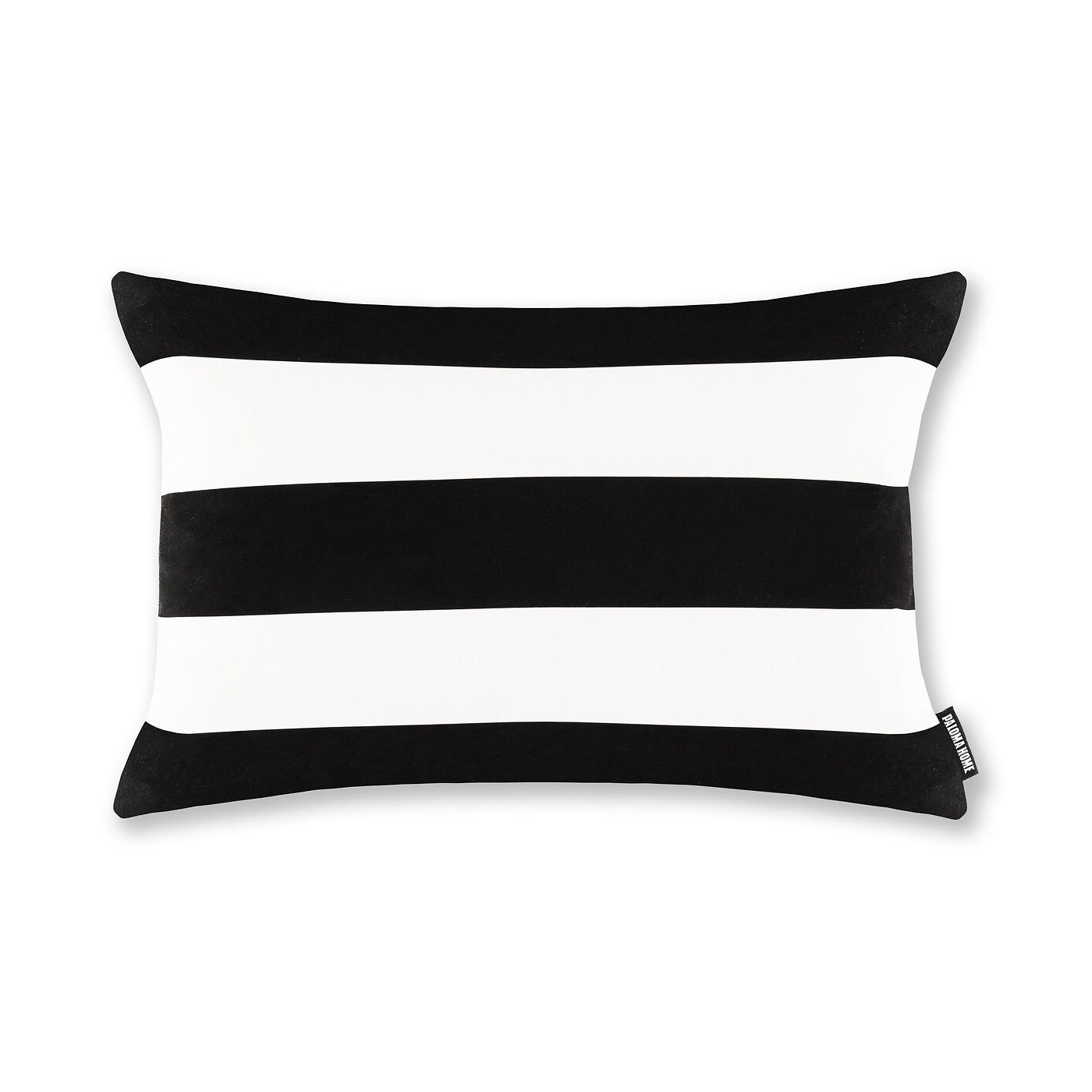 La Redoute - Monochrome Stripe Filled Cushion 40x60cm