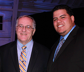 Our new Graduate Support Director, Manny Ortiz '03