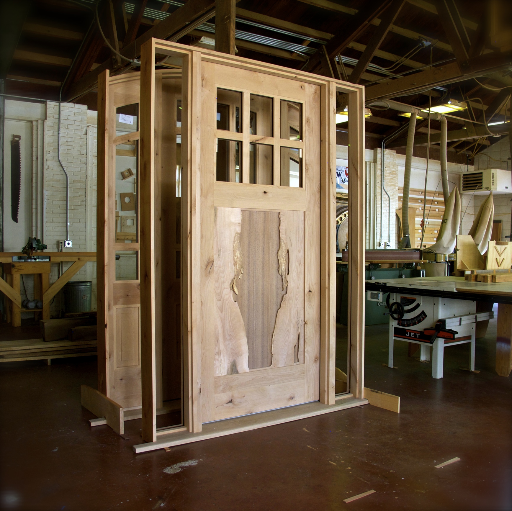 Craftsman Front Door with Live Edge Panel.jpg