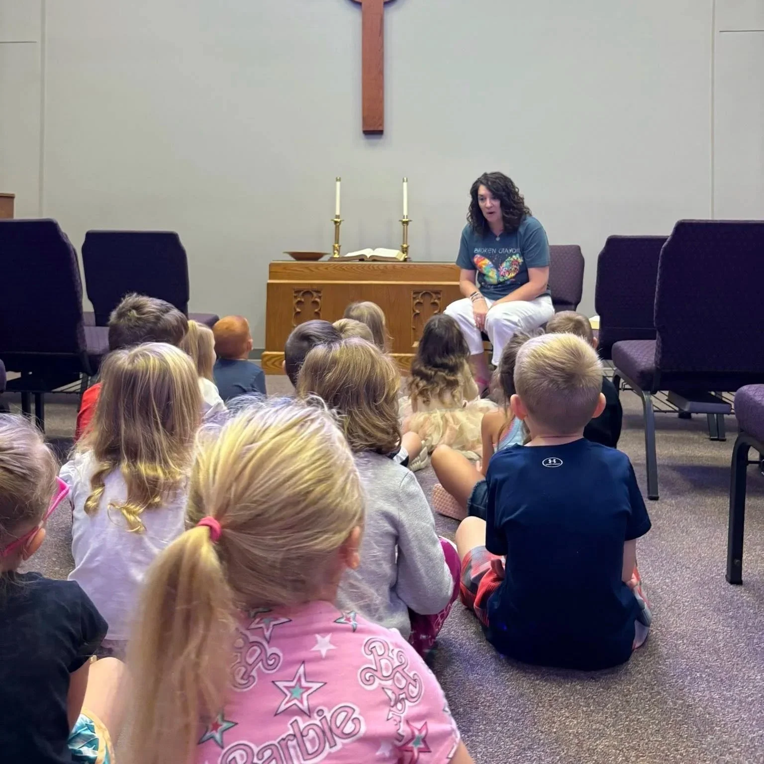 Christi with PK in chapel.jpg