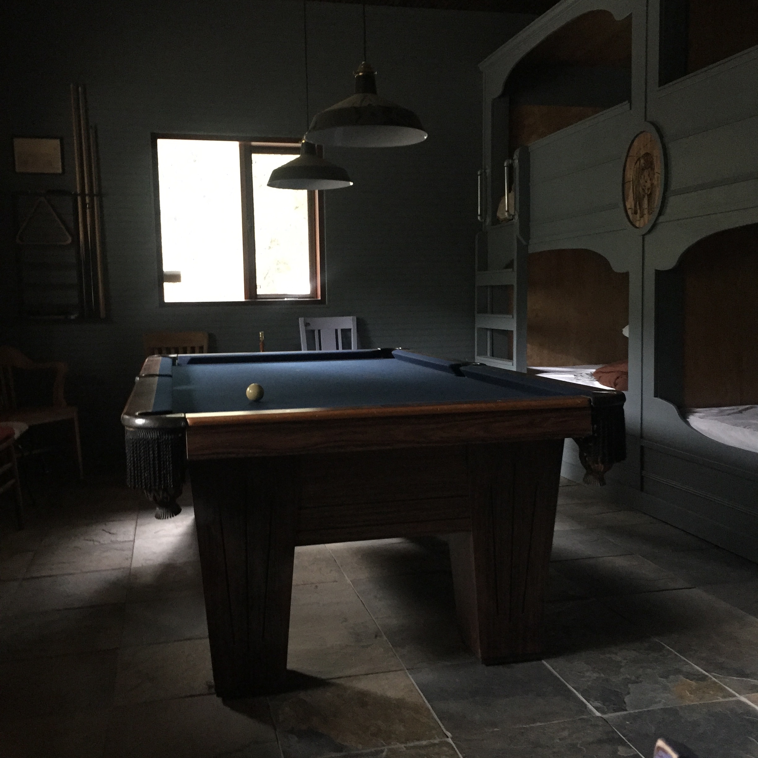 Billiard Table in Zephyr Room