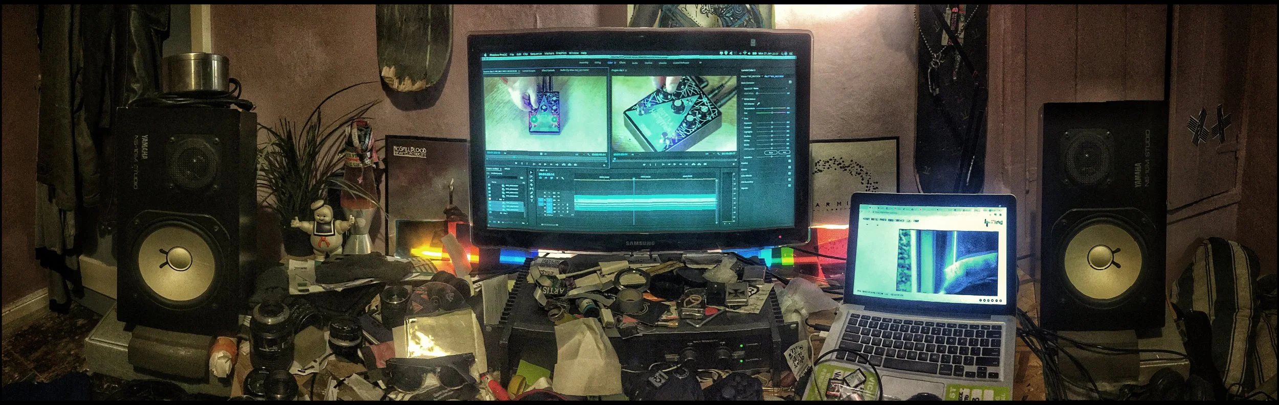 Syncing 4 Cams from the Demo Vid Shoots from last week…