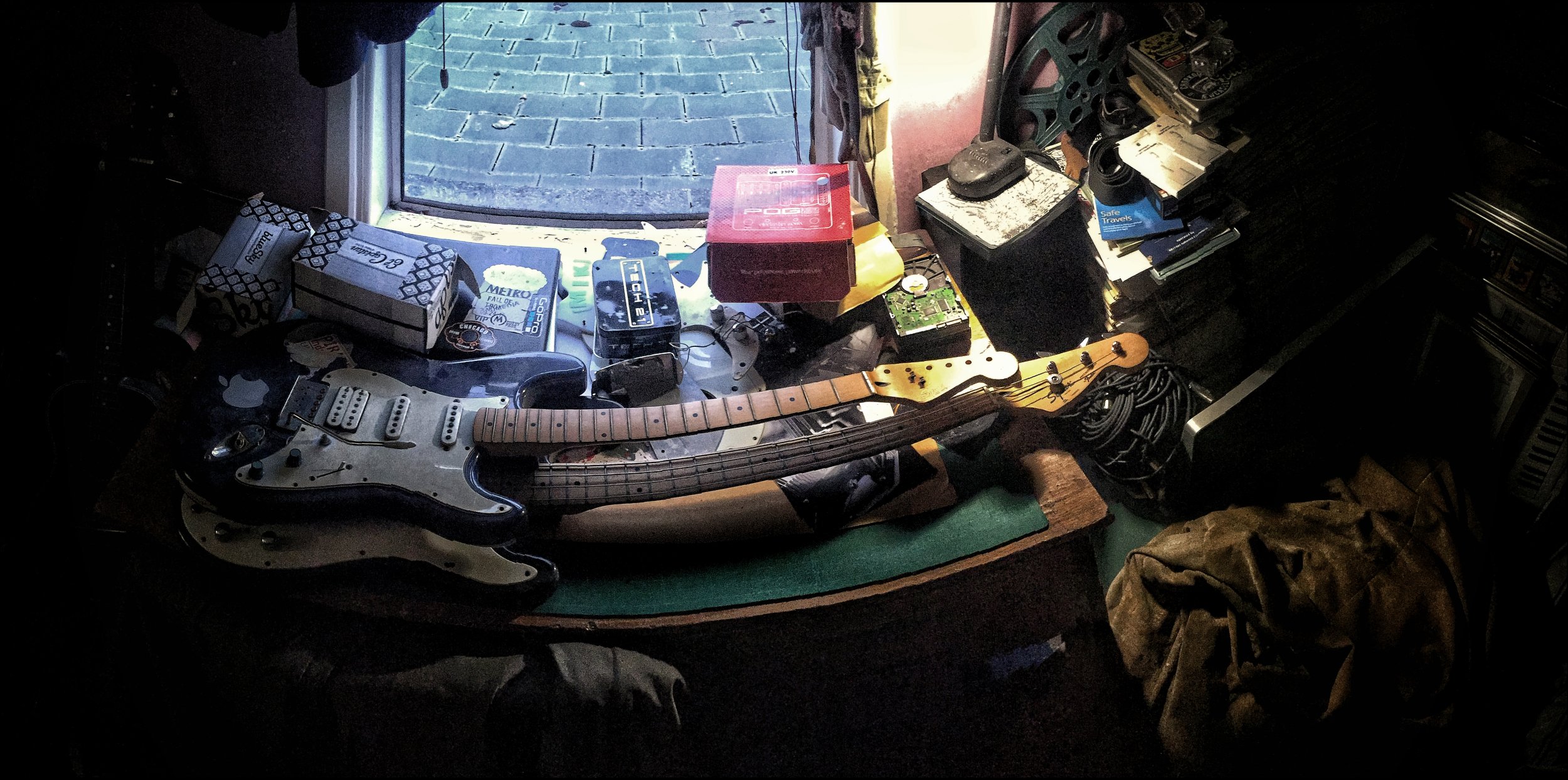 90’s Squier Strat and P-Bass