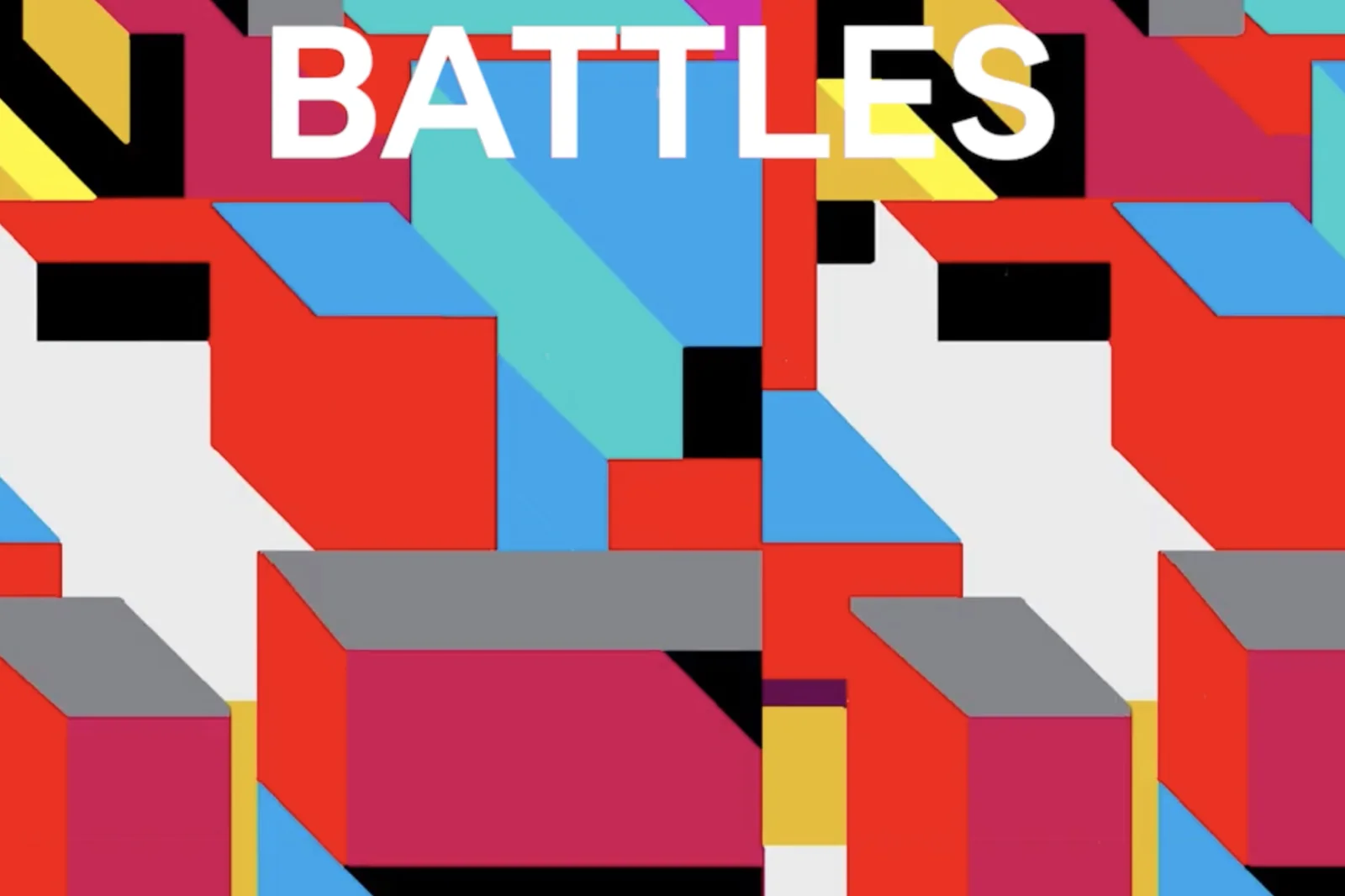 BATTLES Vid Flyer - U:Mack - Aiken - Warp Records - Button Factory - 2019