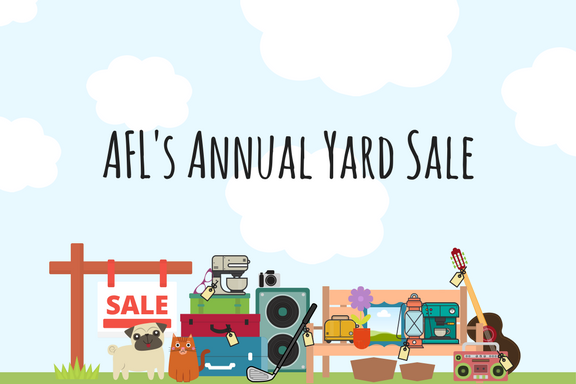 AFL's Annual Yard Sale