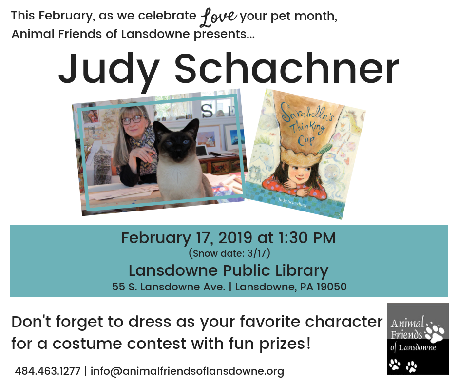 Love Your Pet Month: Judy Schachner