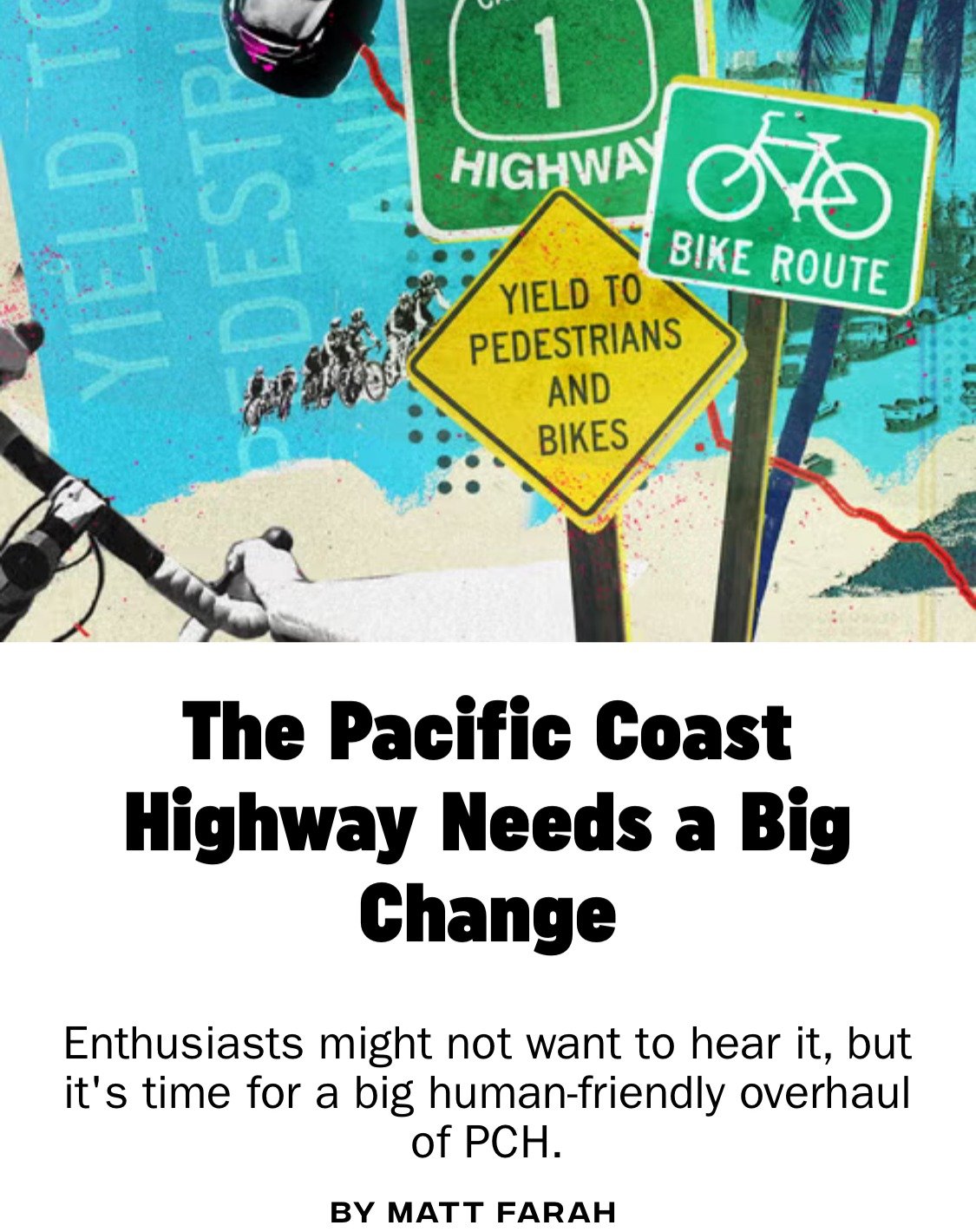 I wrote a thing for @roadandtrack that I'm sure everyone will be on board with.