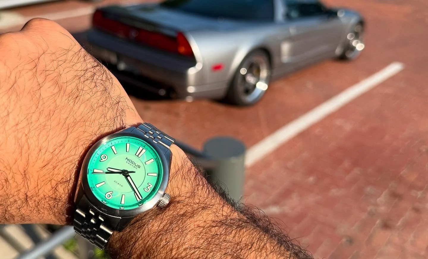 First time wearing Minty in probably a year! Was always wearing the “next” color release. But now there is no more color release, so we can go back to the beginning.