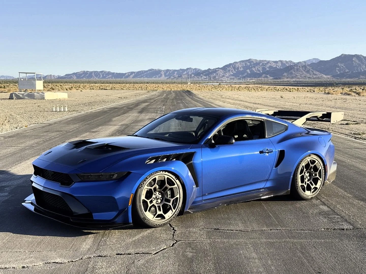 My GTD video for TST will be very raw and stripped down because I snuck in making it while I was on @roadandtrack track time dime. Having said that, because of my superb business card, I got more time and on a better track than those on the US launch