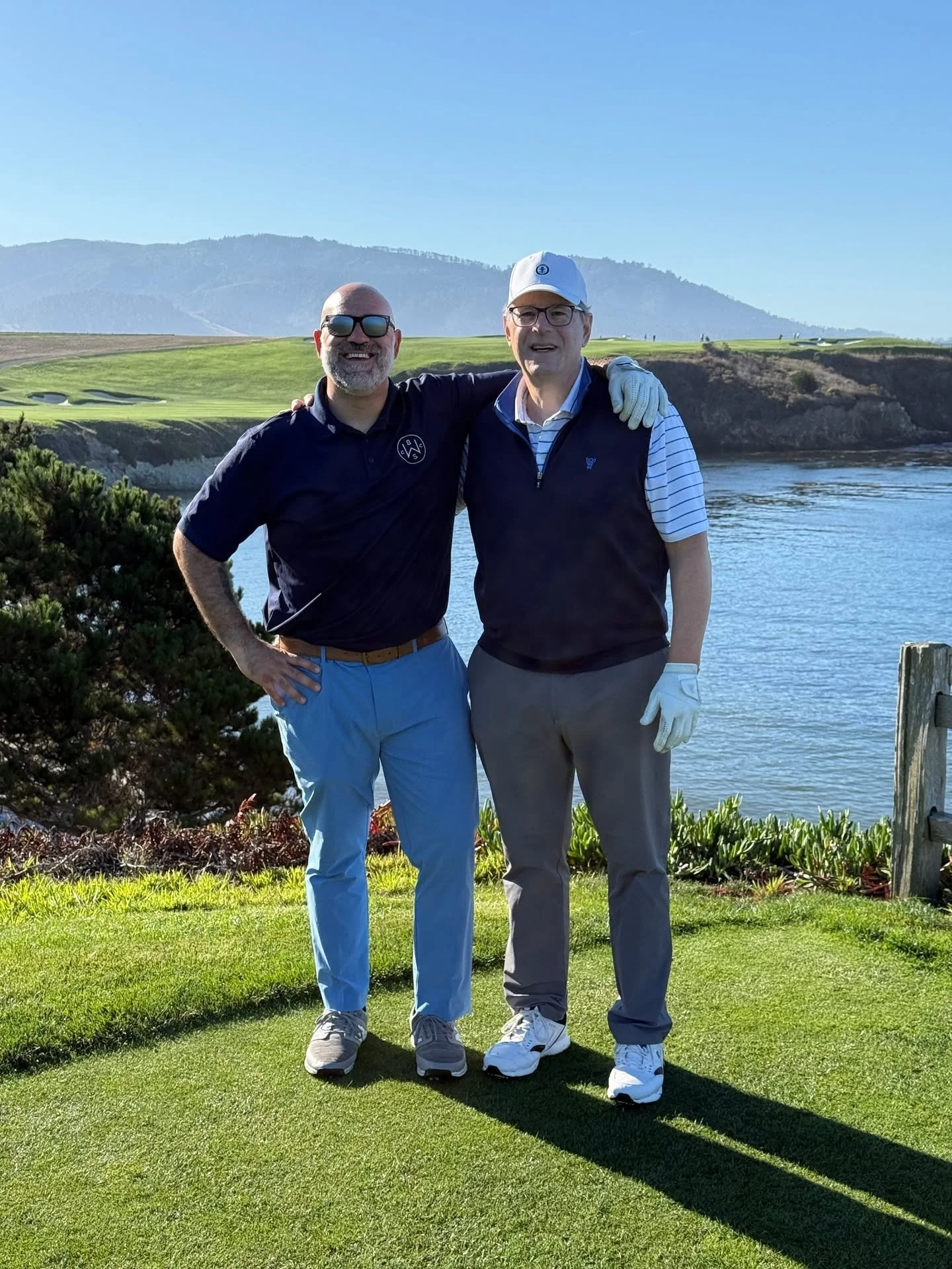 Pebble Beach weekend with pops! My 2,000 mile, 16-day road trip comes to an end tomorrow. Back-to-back work trips, ALL the sports cars, some properly unhealthy living, and a killer round at a course I normally see covered in cars.