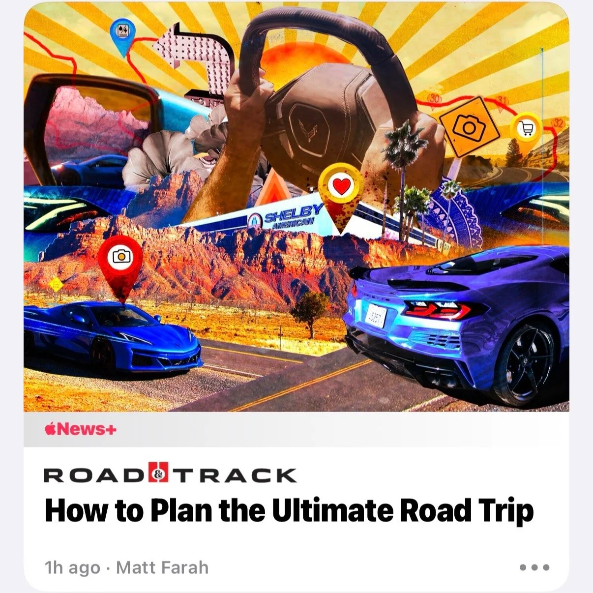 New writing on @roadandtrack I get asked constantly about how to plan a good enthusiast-focused road trip. So I wrote this handy guide and now I have a link to send any time someone asks, forever! Learn from my mistakes!