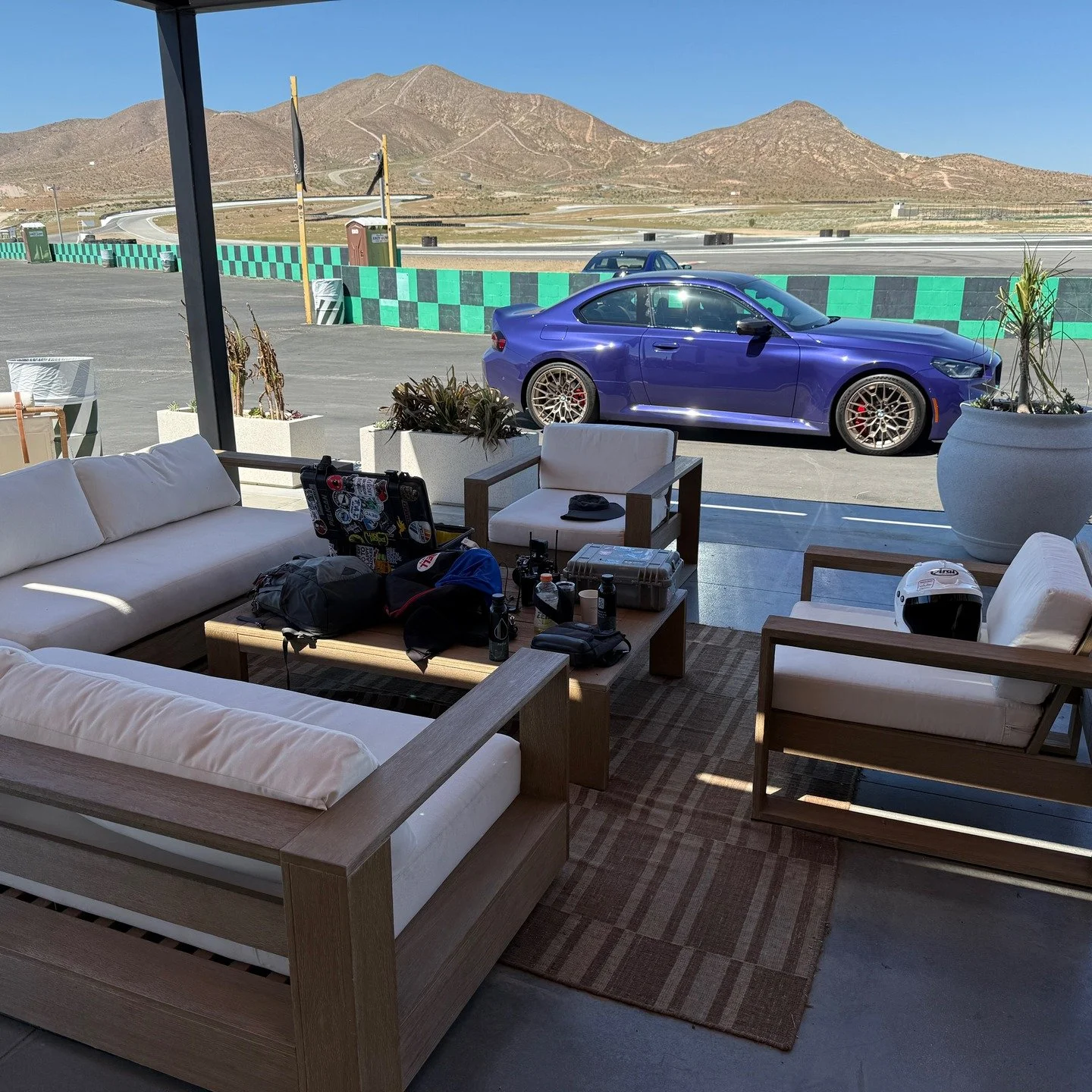 Scorcher out at @willow_springs_raceway with the M2 CS yesterday! 97 degrees ambient and the rear tires got up over 250F! The regular M2 is hilarious in that it leans SO MUCH on the traction control systems to not be sideways all the time. Turning th