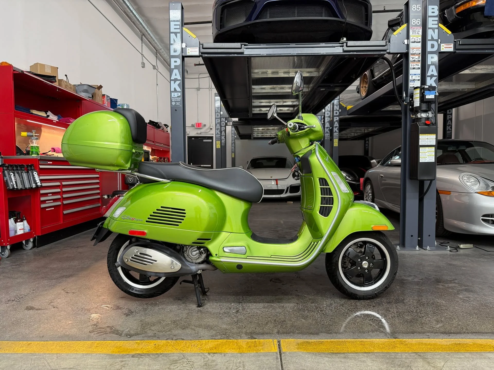 FOR SALE! My 2019 Vespa GTS 300 Super! Painted in limited-edition Limone Verde, I have used it as my daily driver in between press cars and called it the greatest consumer product I've ever bought. Currently has 4,564 miles. Always kept indoors, alwa