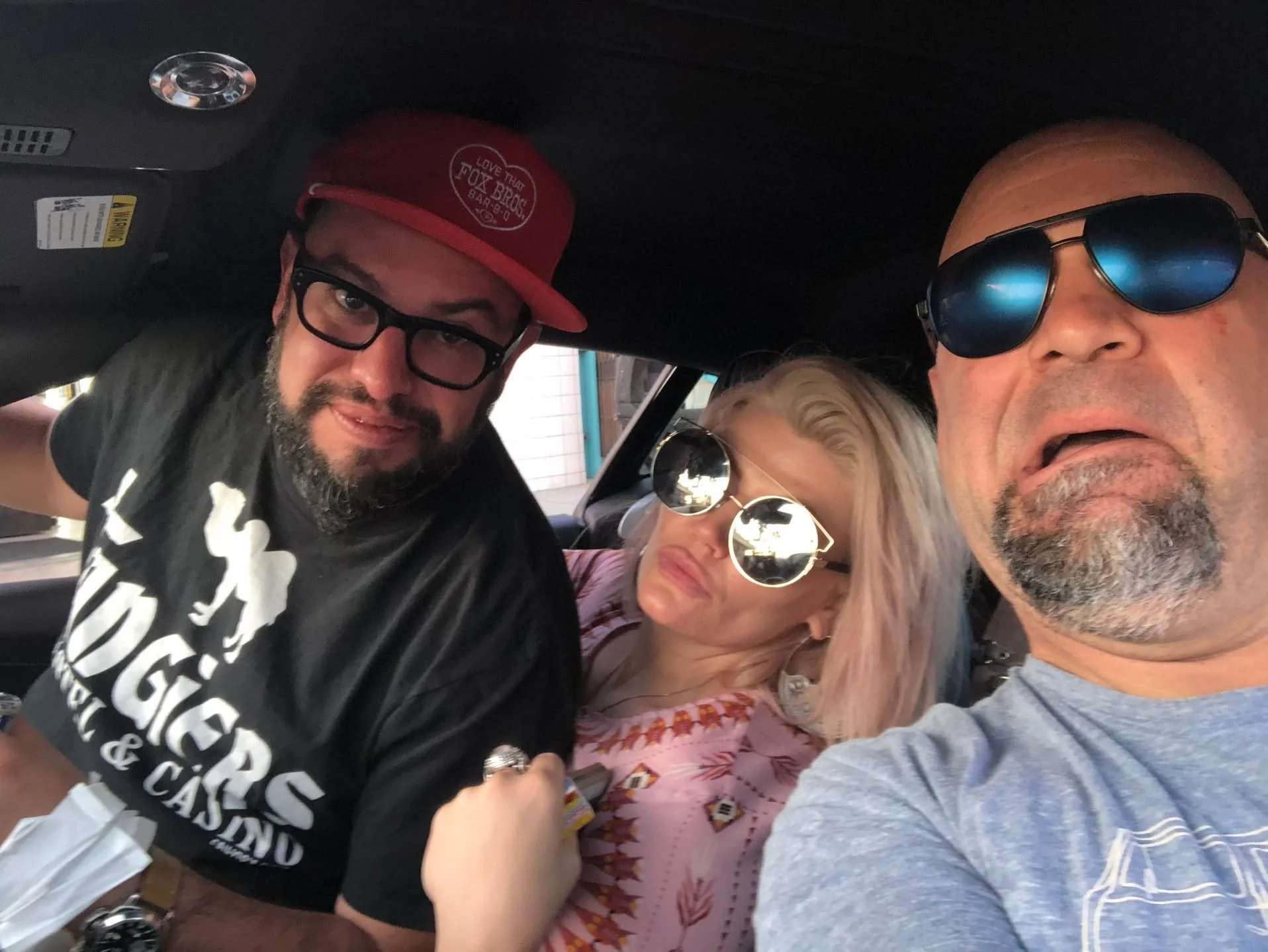 While looking for Aston Vantage photos for a story, I came up with my greatest day in an Aston Vantage: I picked up Carl Ruiz and @greatbritten in the 2018 Vantage refresh, and we rolled three-up in a two-up to my house in Venice, stopping at the gro