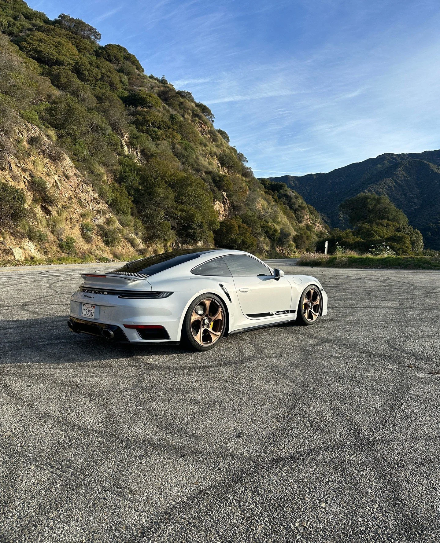 What will you do with our giveaway Porsche 911 Turbo S if YOU win? After an 800-mile break-in trip to Zion Canyon Nat. Park we made the greatest do-everything car just a little better. @bbiautosport installed the right springs, intake plenum, and @ak