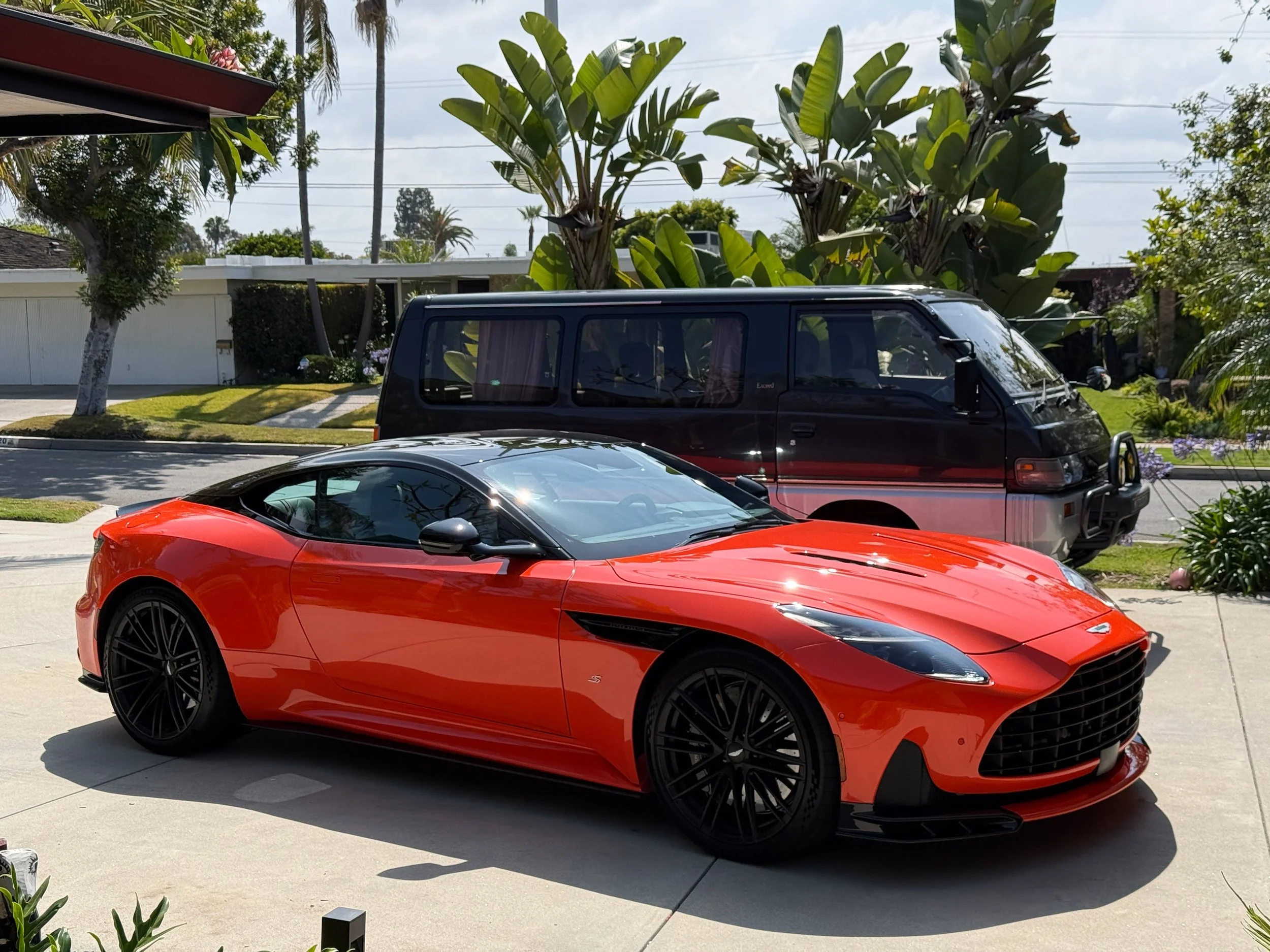 DB12-S in the house! Strong thumbnail color game! First 'DB' I've seen with a MSRP starting with a 4.