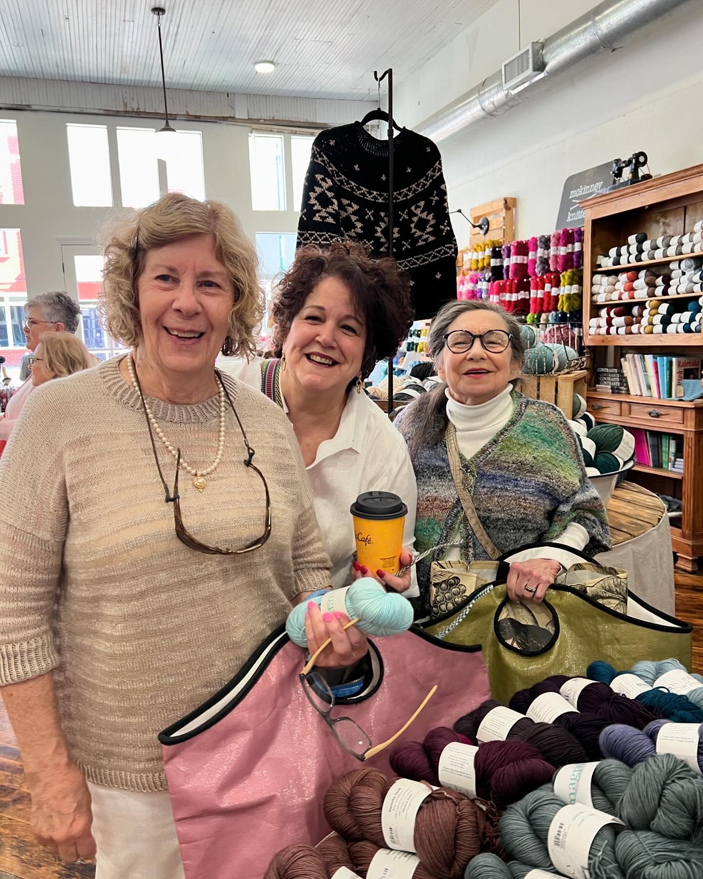 Thanks to everyone who has stopped in so far! Looks like you&rsquo;re all having a great crawl! Keep tagging us - we love seeing all of your yarn-y shenanigans!!

Our North Texas Yarn Crawl adjusted hours (April 19-28):
Monday-Thursday: 9:30am-8pm
Fr