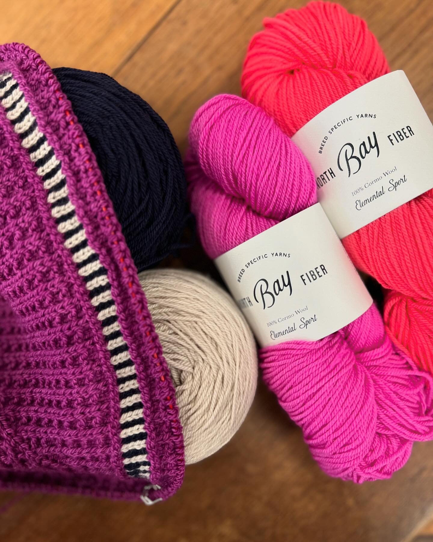 This is Meredith&rsquo;s #mkartuskal color palette! Using gorgeous @northbayfiber yarn - we can&rsquo;t wait to see it progress!! 

Stay tuned for a little waffle stitch tutorial from her soon!

#artusshawl #moonstruckknits 

Our shop hours:
Monday-T