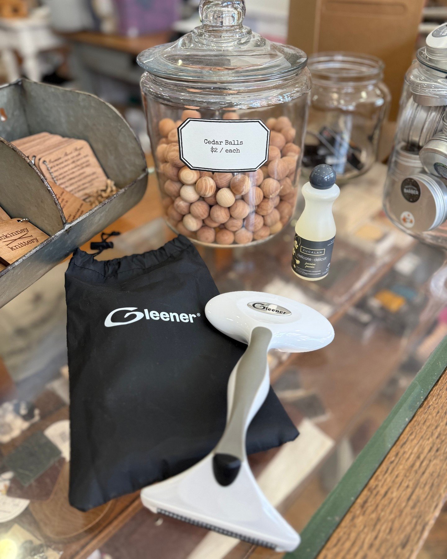 Tucking your knits away for the season? Don&rsquo;t forget to give them a wash, depil and then include cedar balls or sachets in storage!

To shop our knitwear care products online, tap the link in our bio. 

#knitwear #garmentcare

Our shop hours:
M