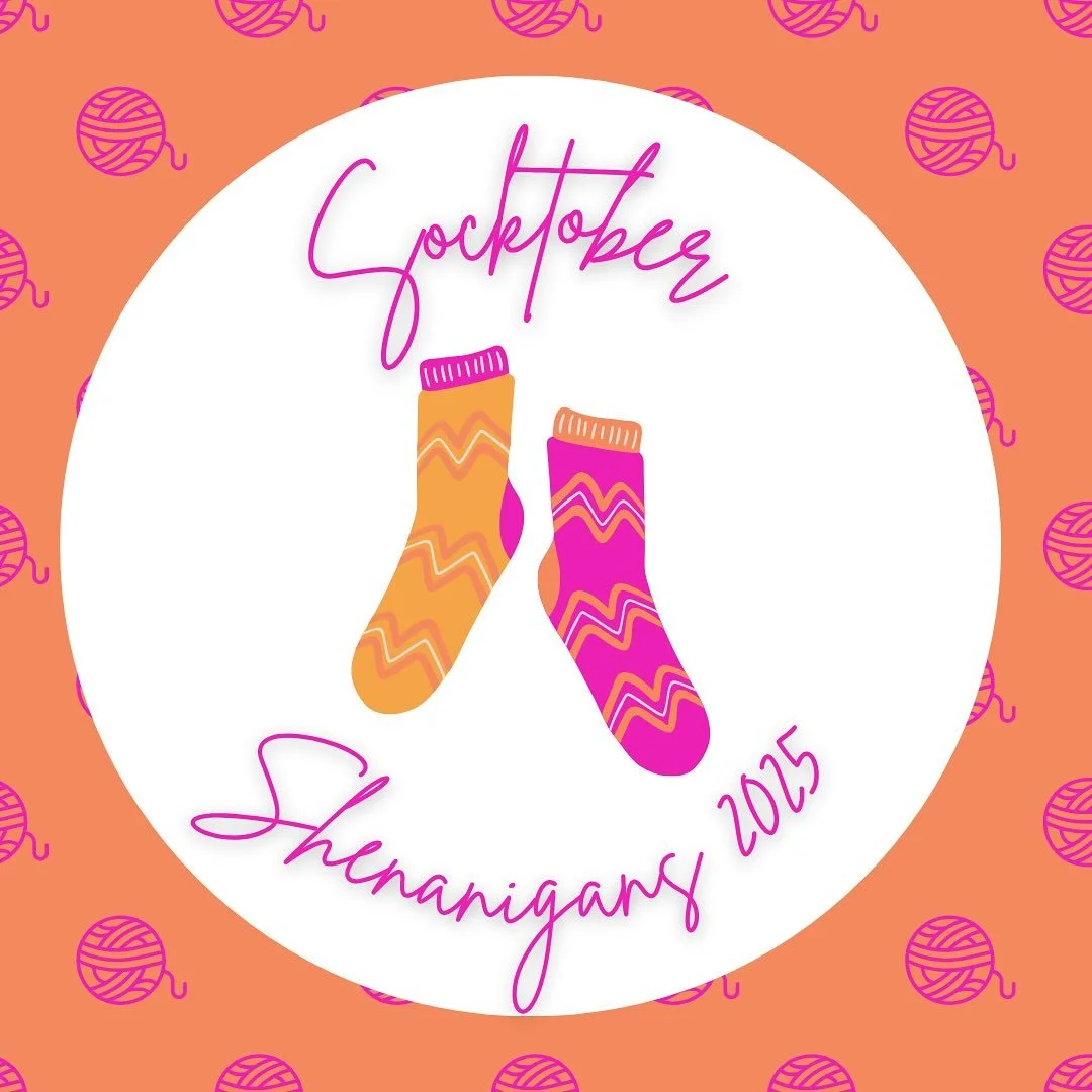 It's one of our favorite months of the year...it's Socktober!

It's always a good time to knit socks, but October provides the perfect opportunity because &quot;sock&quot; and &quot;October&quot; make a fun mash-up! It's also the time of year when su