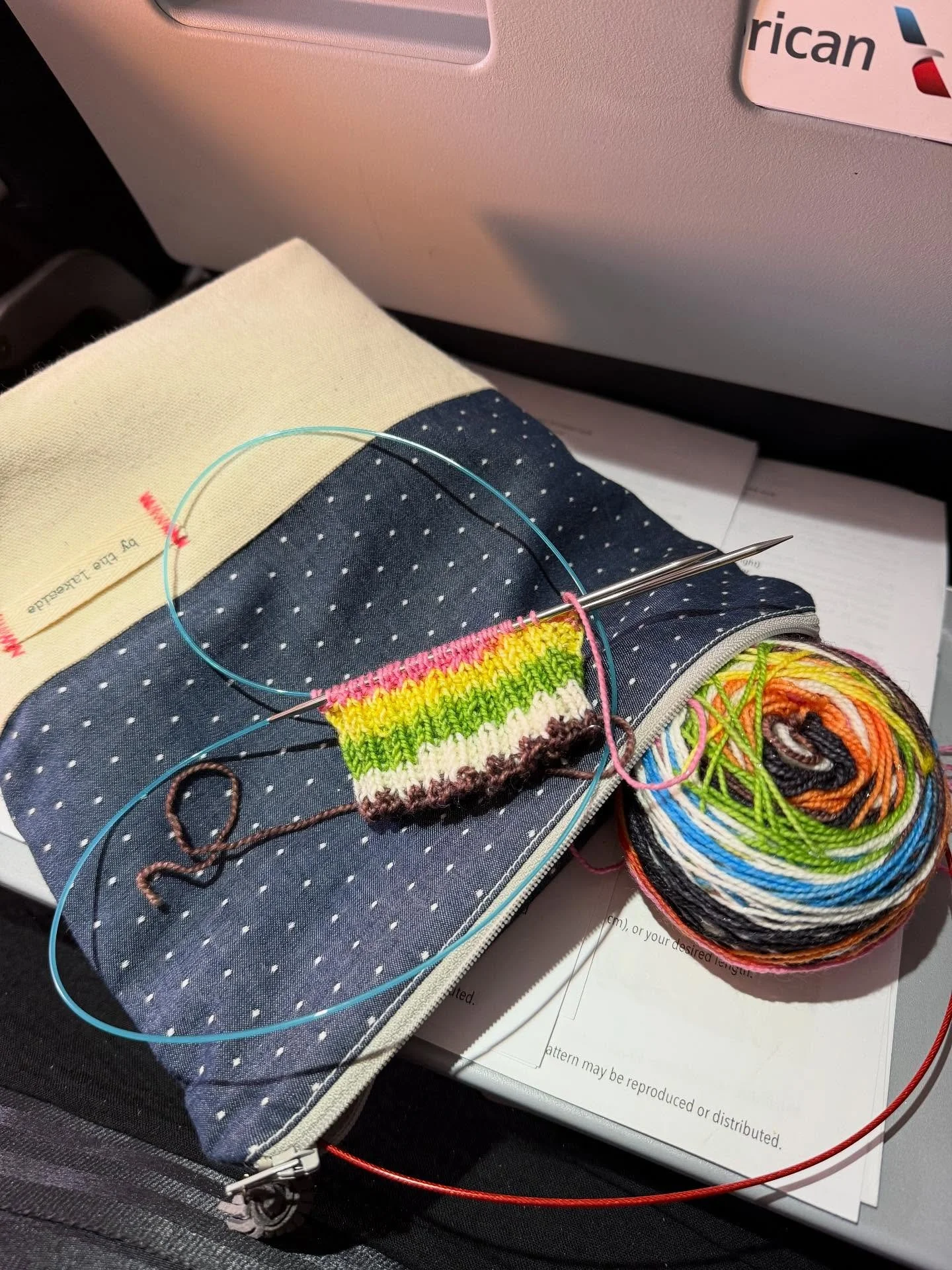 🧶🧦✨Socktober at McKinney Knittery ✨🧦🧶

Kristen's Socktober combo:

Yarn: Any Self Striping (Night Owl Fibers is no longer dying, so scoop some while you still can in the shop!)
Pattern: The True Crew Sock Set by @summer.lee.knits

Perfect vacatio