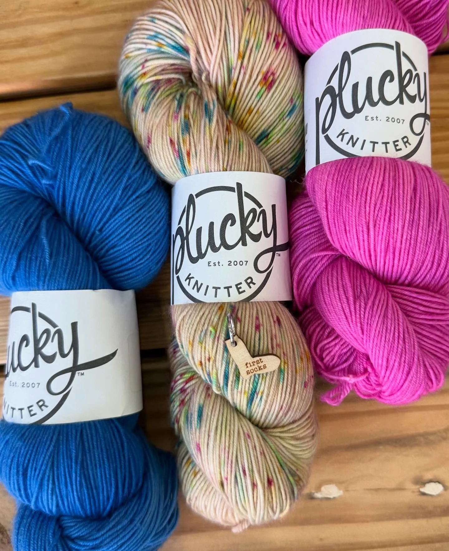 Be sure to come in to the shop and show us if you've completed your first pair of socks!!! The cutest little stitch marker ever is waiting for you! 🧦 

#firstsocks #socktober

Our regular shop hours:
Monday-Thursday: 9:30am-8pm
Friday-Saturday: 9:30