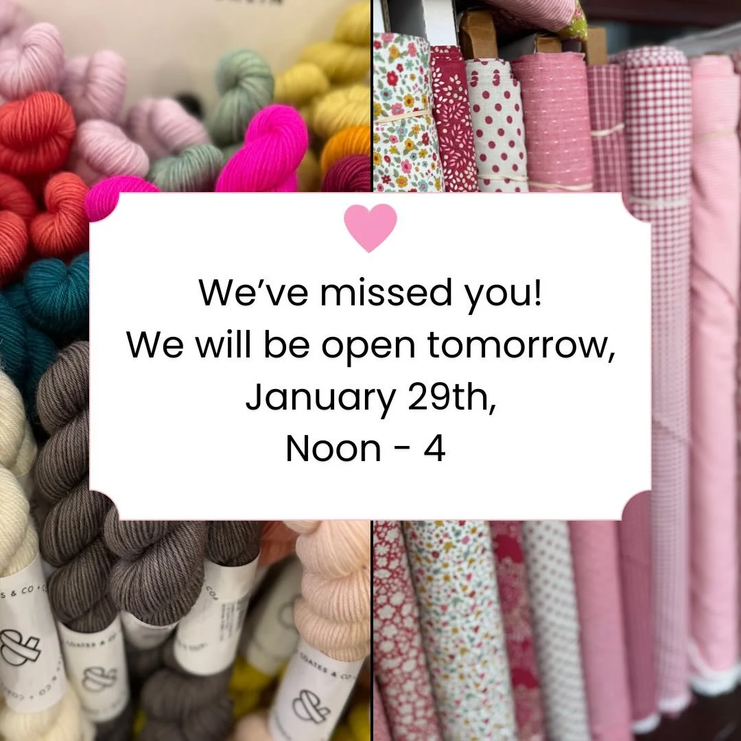 This winter storm turned into a long freeze, and we are all ready to get back out there!! With things thawing out on the major roads.... we decided to open tomorrow with modified hours. Come see us between Noon and 4pm! From Friday on, we will be bac