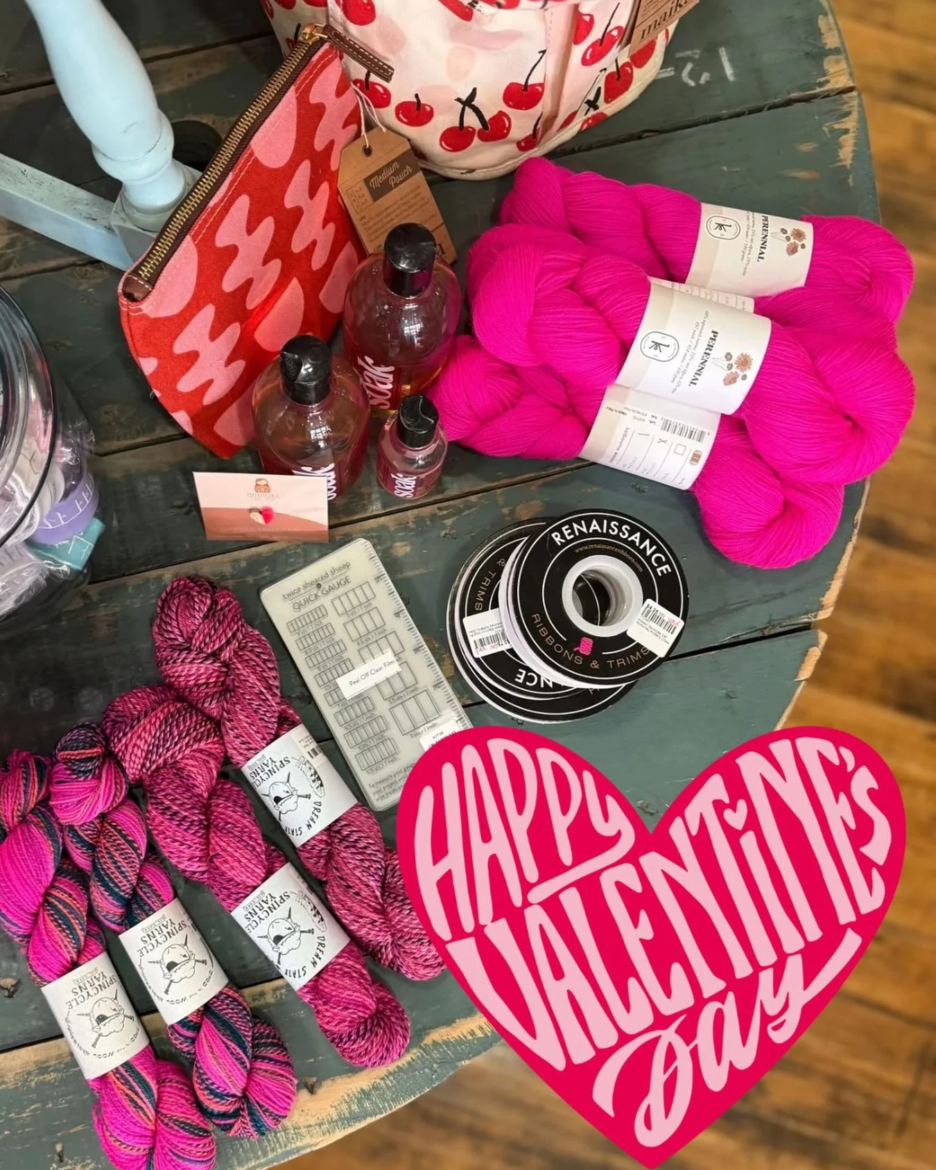 Have a lovely Valentine's Day 🩷🩷🩷🩷🩷🩷🩷

Treat yourself to some stitching time! 🧶🧶🧶

#happyvalentinesday #mckinneyknittery #localyarnshop #knit #crochet