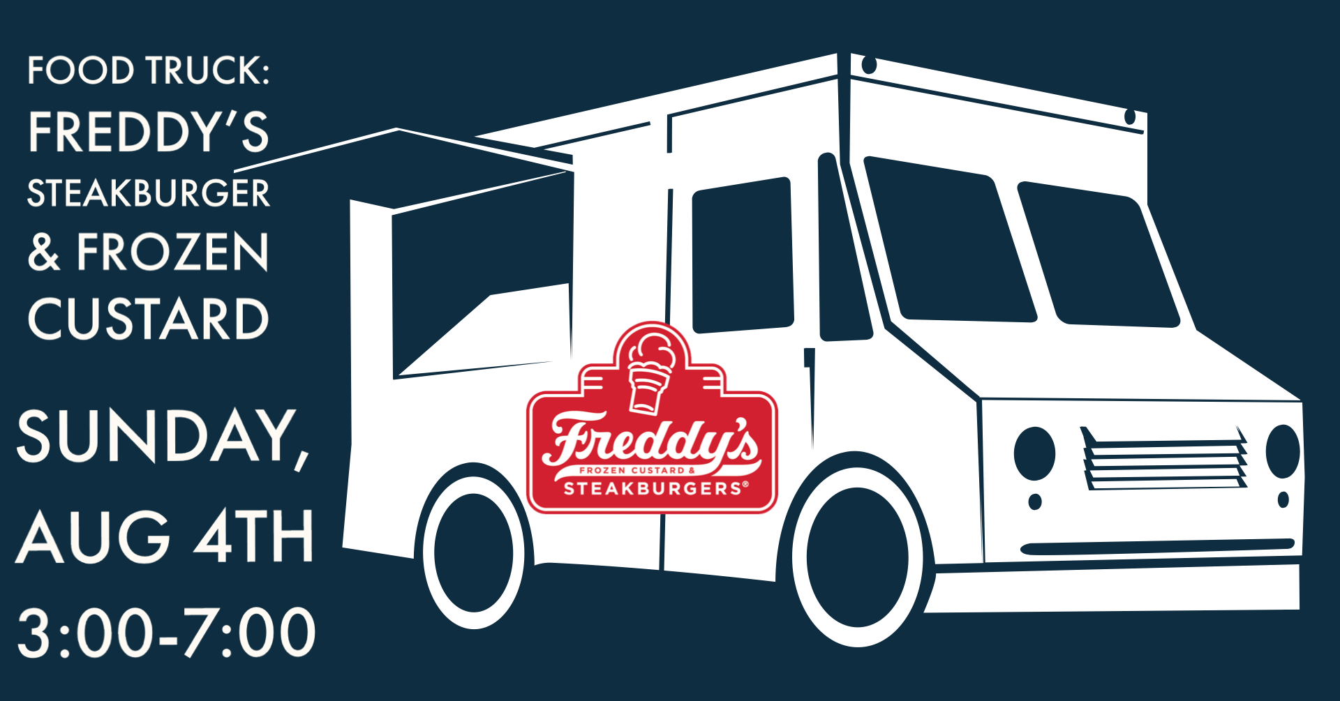 Food Truck Freddy's Steak Burger and Frozen Custard — 
