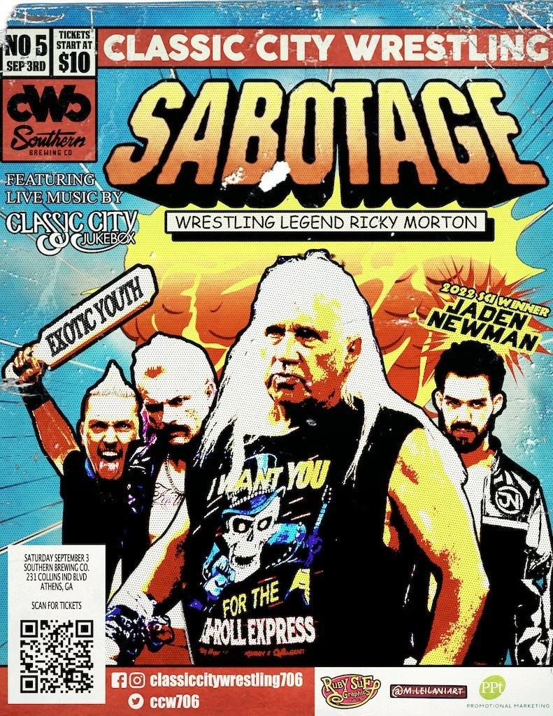 Classic City Wrestling "Sabotage" 
