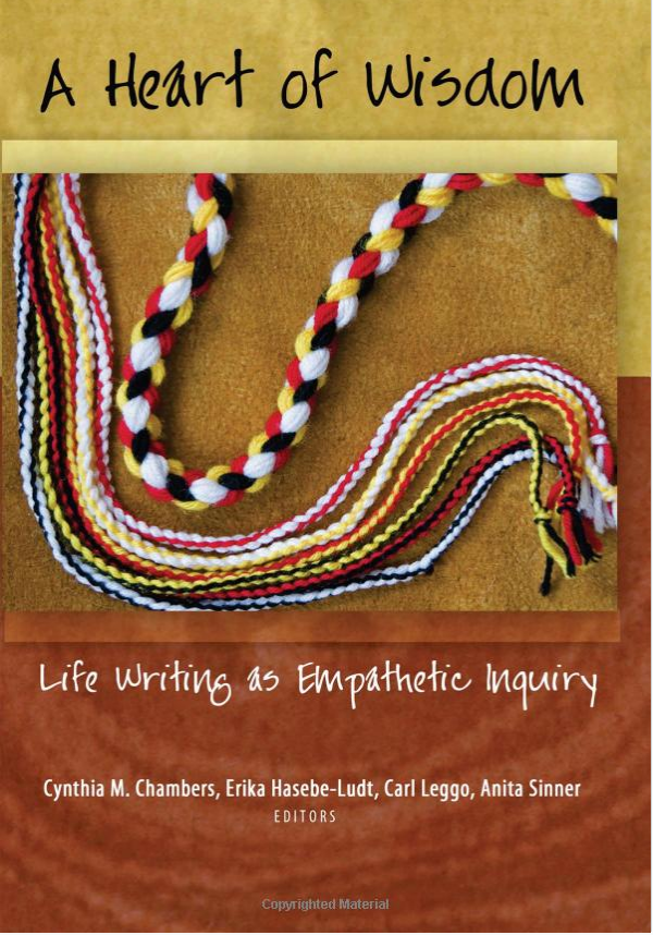 Book cover for A Heart of Wisdom Life Writing as Empathetic Inquiry by Cynthia M.Chambers, Erika Hasebe-Ludt, Carl Leggo, Anita Sinner