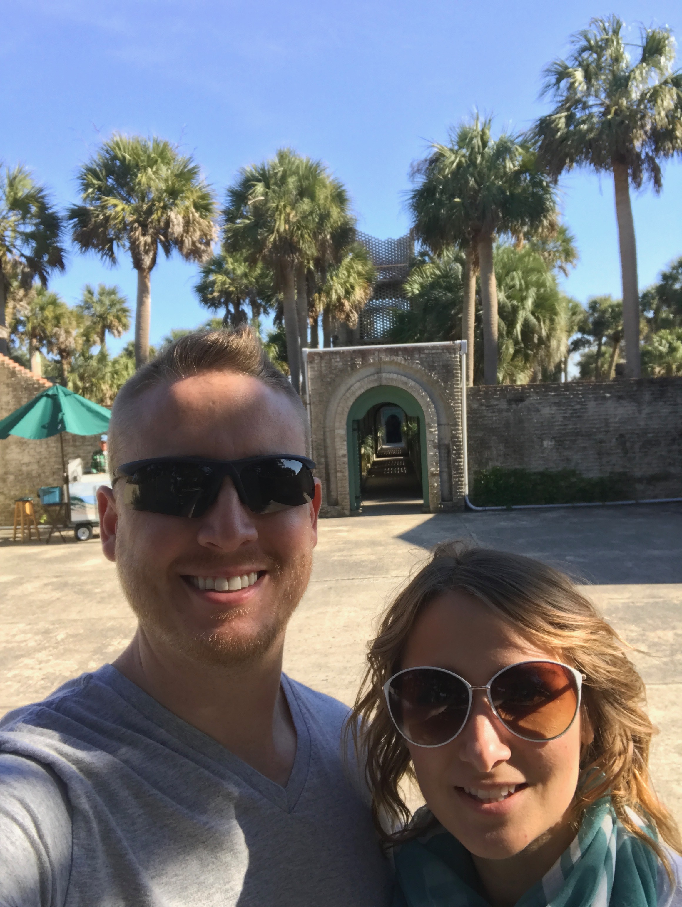 That's us in our goofy sunglasses! But I'm not talking about our love story today. Another time. It's a good one. :)