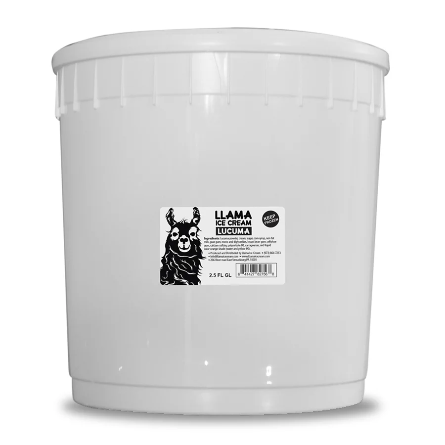 Ice Cream Container Sizes — Llama Ice Cream