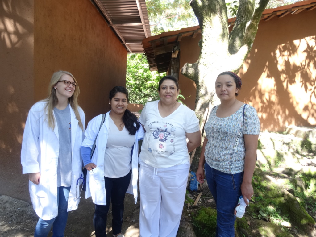 Intern Preparing for Village Clinic