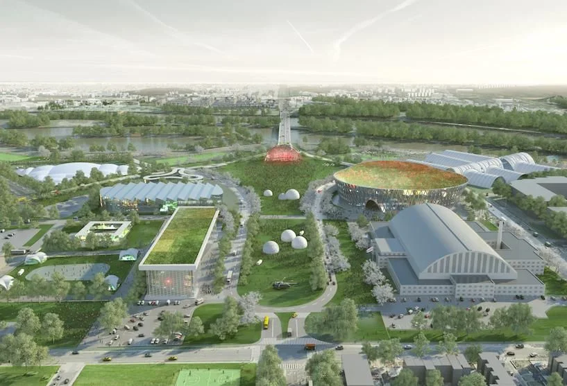 Various proposals for the RFK campus by EventsDC. IMAGE: rfkcampusfuture.com